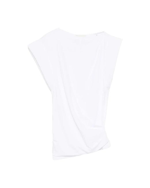 Isabel Marant Overhemden ,Wit ,Katoen Maisan T-Shirt in het White