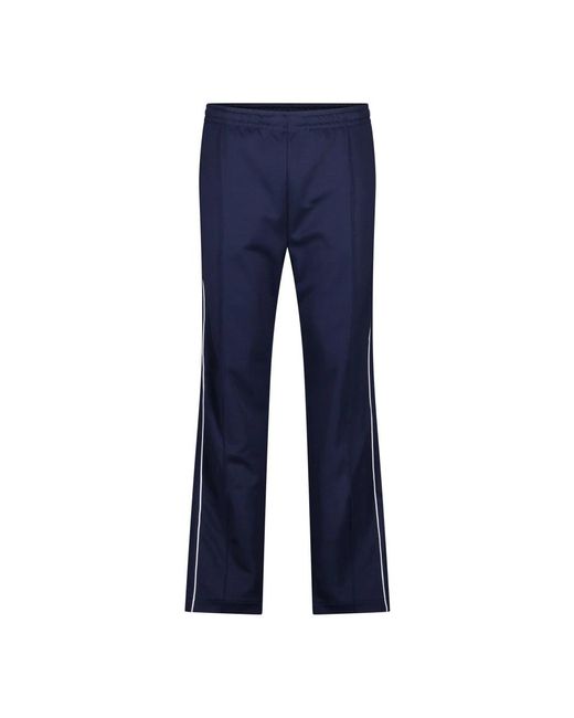 Lacoste Blue Straight Trousers for men