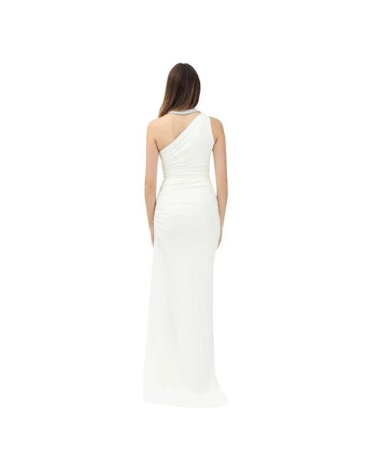 Gowns alma sanchez de color White
