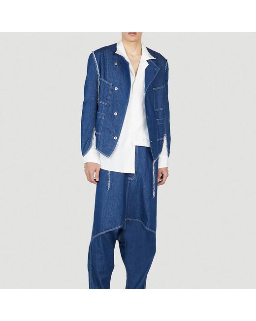 Sulvam Blue Denim Jackets for men