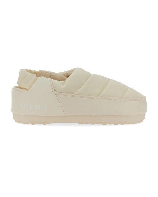 Clogs di Moon Boot in Natural