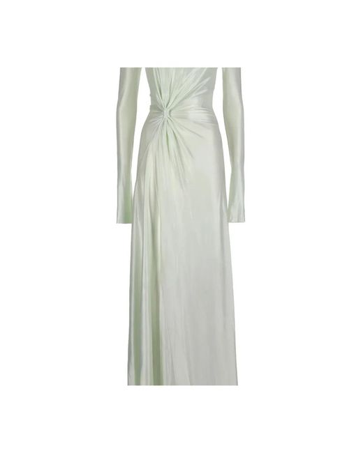 Victoria Beckham Green Gowns