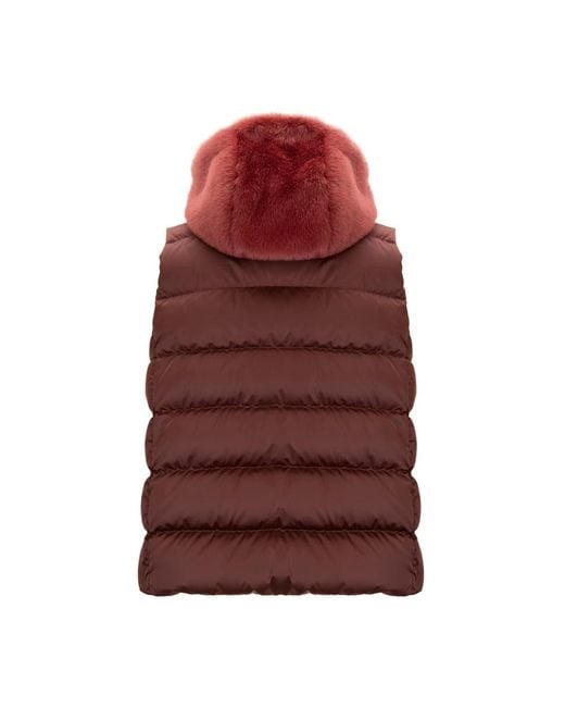 Herno Brown Vests