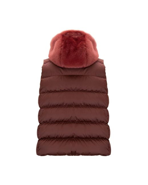 Herno Brown Vests