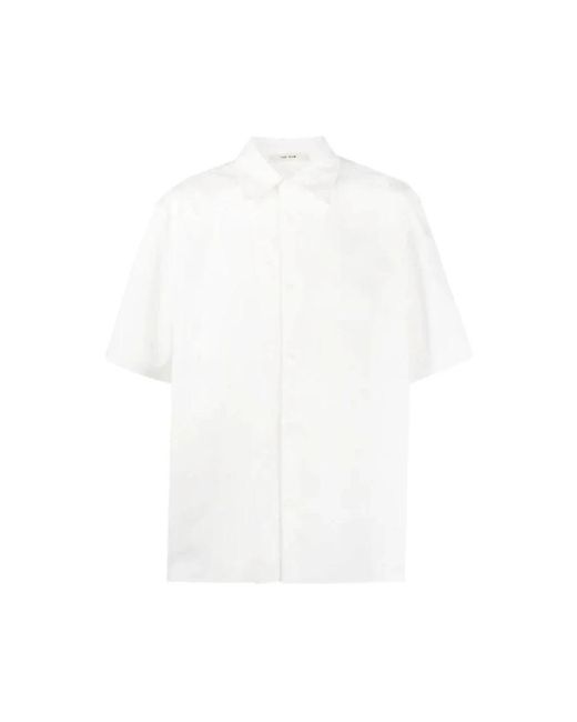 The Row White Short Sleeve Shirts for men
