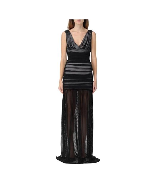 Gowns Norma Kamali de color Black
