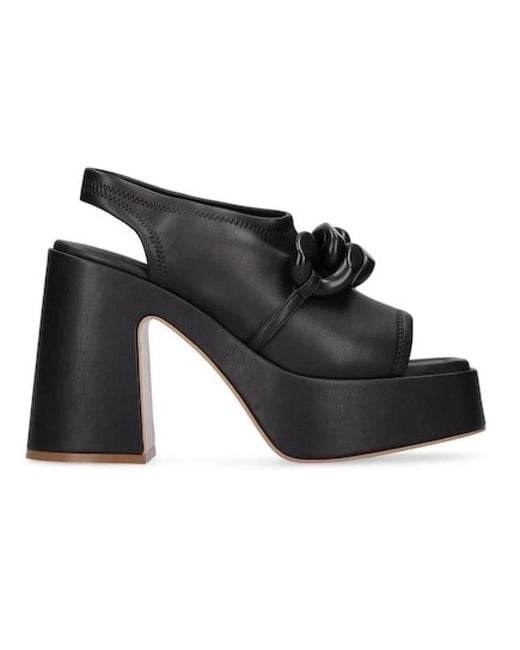 Stella McCartney Black High Heel Sandals