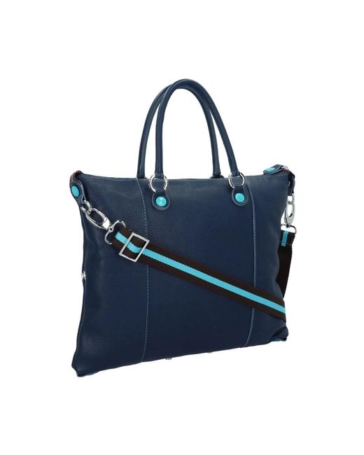 Gabs Blue Convertible Shopper Bag