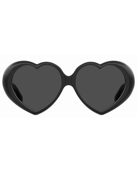 Moschino Black Ladies' Sunglasses Mos128-s-807-ir