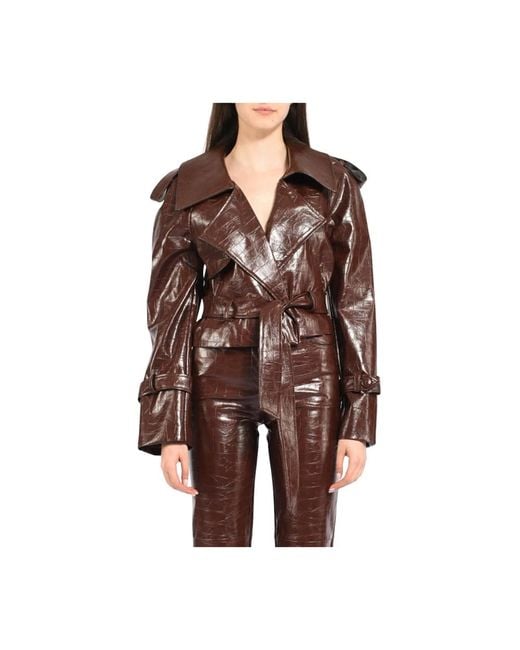 ACTUALEE Brown Light Jackets