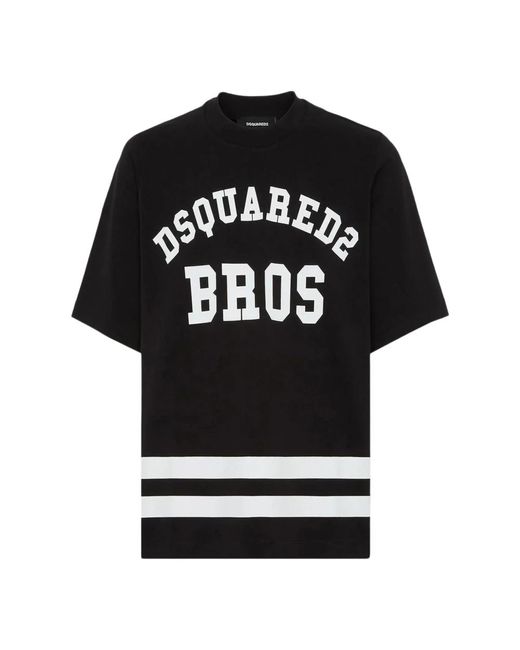 T-Shirts di DSquared² in Black da Uomo