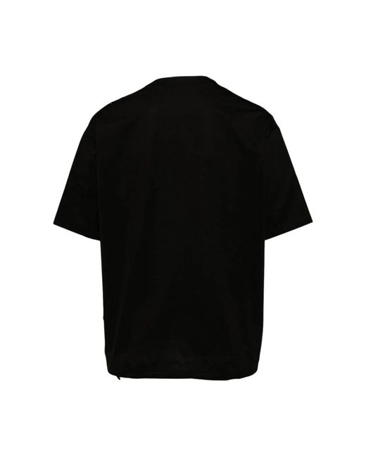 Comme des Garçons Schwarzes jersey rundhals t-shirt in Black für Herren