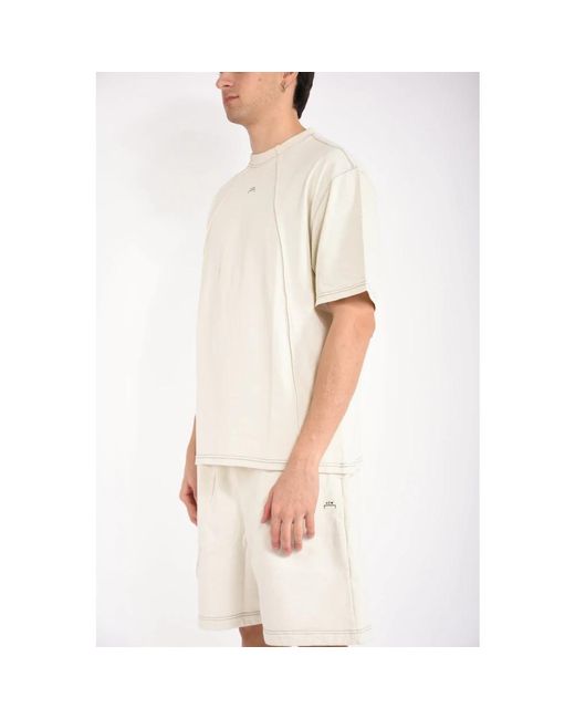 A_COLD_WALL* Panel T-Shirt in het White voor heren