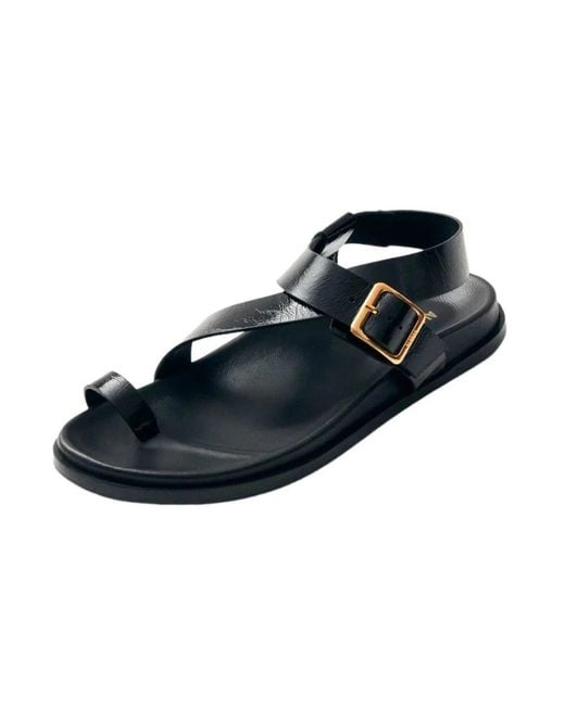Alohas Blue Flat Sandals