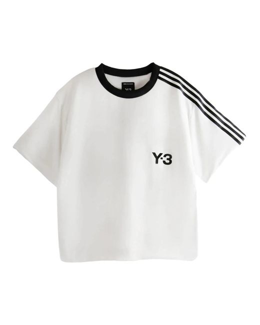 Y-3 White T-Shirts for men
