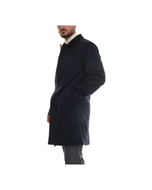 KIRED Single-Breasted Coats in het Blue voor heren