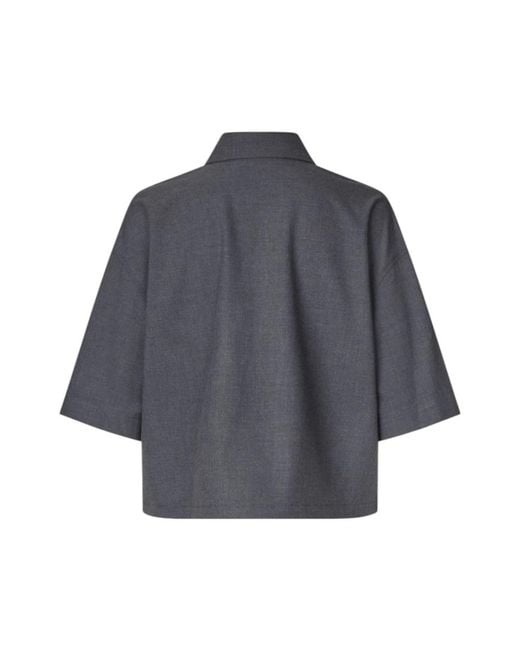 Shirts Samsøe & Samsøe en coloris Gray
