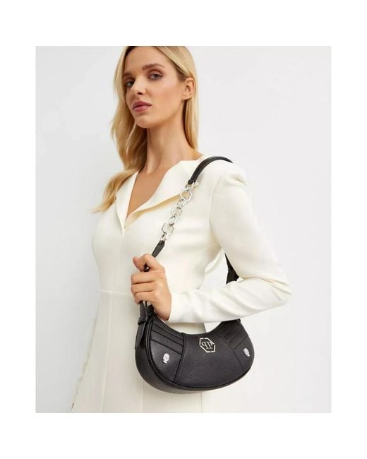 Philipp Plein Black Shoulder Bags