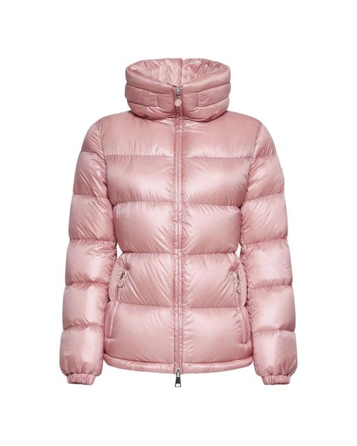 Jackets down jackets Moncler en coloris Rose Lyst
