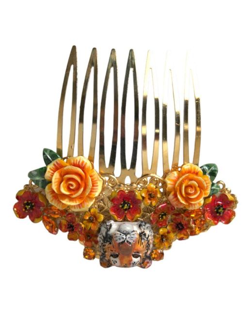 Hair Accessories di Dolce & Gabbana in Metallic
