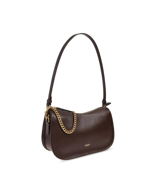 COACH Brown Shoulder Bags