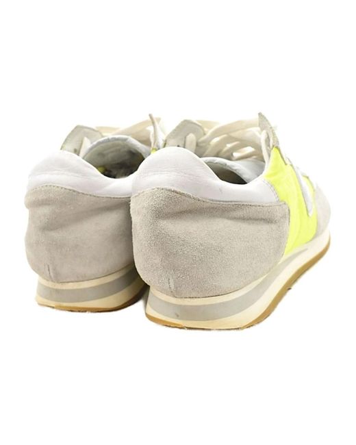 Sneakers di Philippe Model in Yellow da Uomo