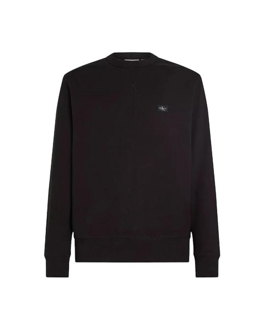 Sweatshirts di Calvin Klein in Black da Uomo