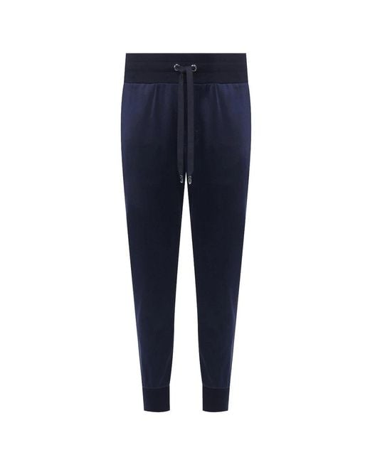 Dolce & Gabbana Silk Broeken in het Blue voor heren