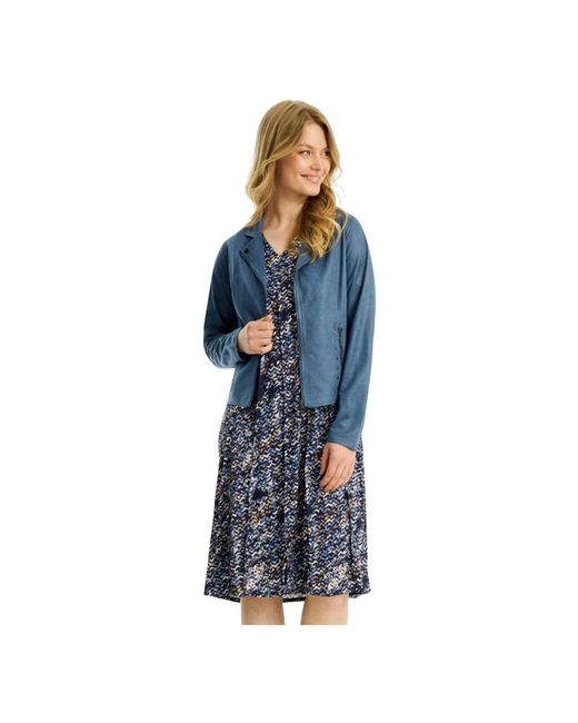 iN FRONT Midi Jurk in het Blue