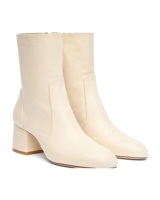 Stuart Weitzman Natural Heeled Boots