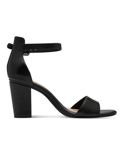 Tamaris Black High Heel Sandals