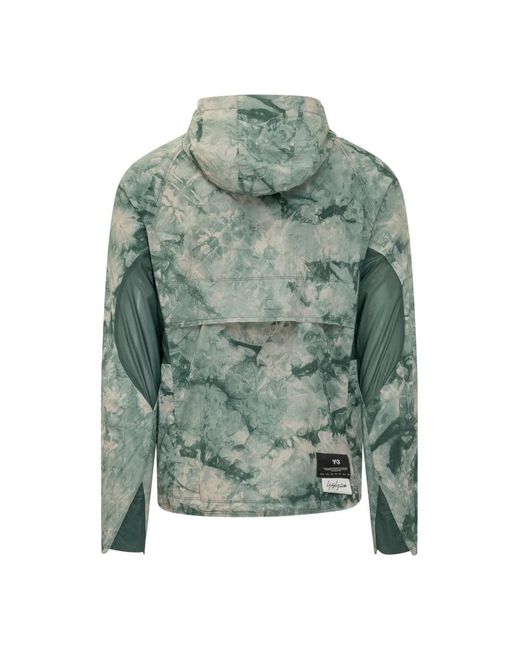 Wind Jackets Y-3 de hombre de color Green