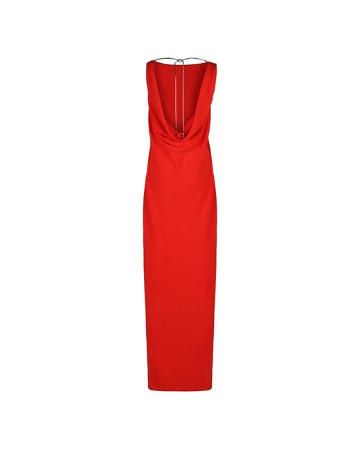 Max Mara Red Maxi Dresses