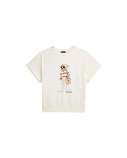 Polo Ralph Lauren White Round-Neck Knitwear