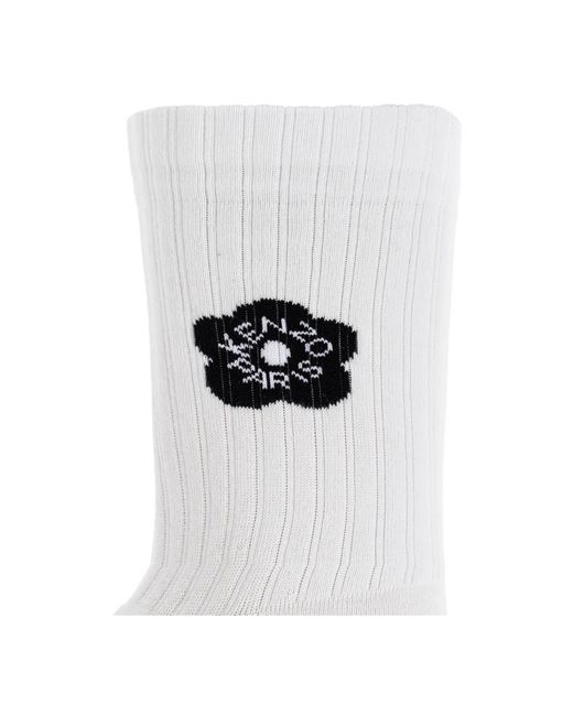 KENZO White Socks for men
