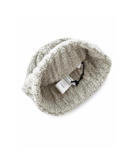 Beanies di Lardini in Gray