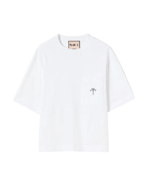 T-Shirts Plan C de color White