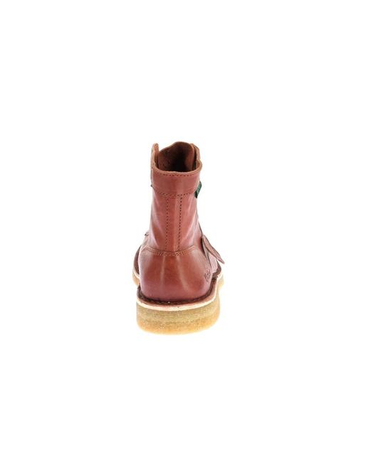 Lace-Up Boots di Kickers in Brown