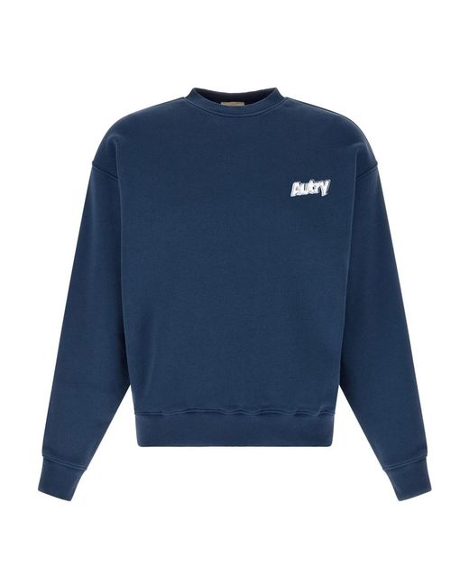 Autry Drone Sweatshirt in het Blue voor heren
