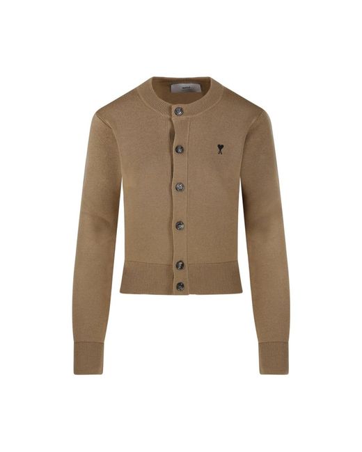 Cardigans AMI de color Brown