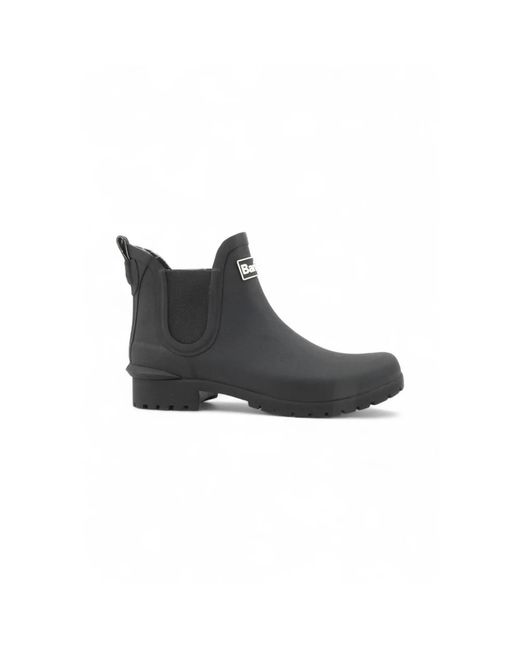 Barbour Black Wellies