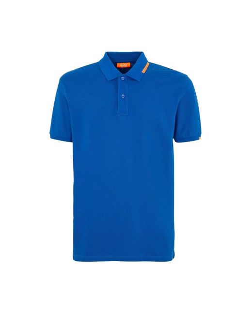 Suns Tops ,Blauw ,Royal Polo Shirt in het Blue voor heren