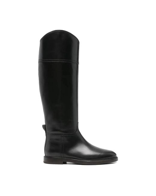 Brunello Cucinelli Black High Boots