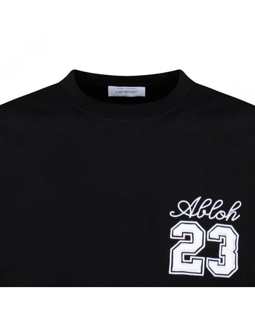 Tops > t-shirts Off-White c/o Virgil Abloh pour homme en coloris Black
