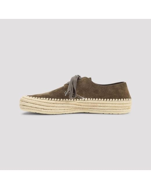 Loewe Brown Laced Shoes for men