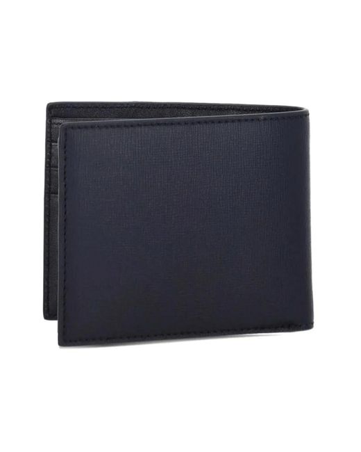 Bally Leren Portemonnee in het Blue voor heren