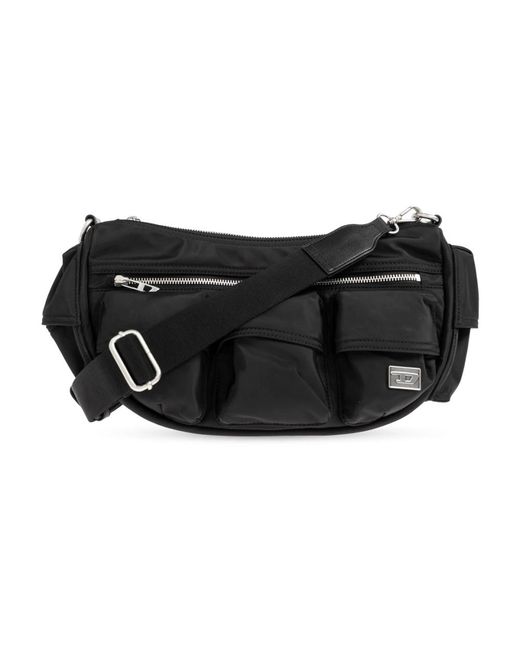 DIESEL Black Shoulder Bags