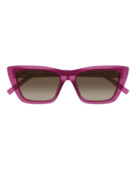 Saint Laurent Pink Sunglasses