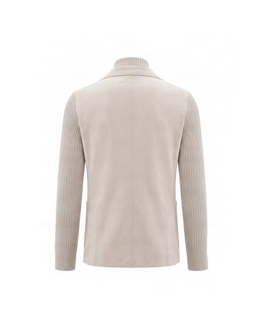Eleventy Wol Blazer in het Gray voor heren