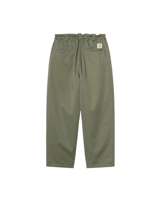 Carhartt Green Wide Trousers for men